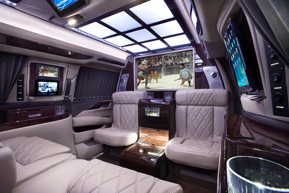 cadillac escalade business class