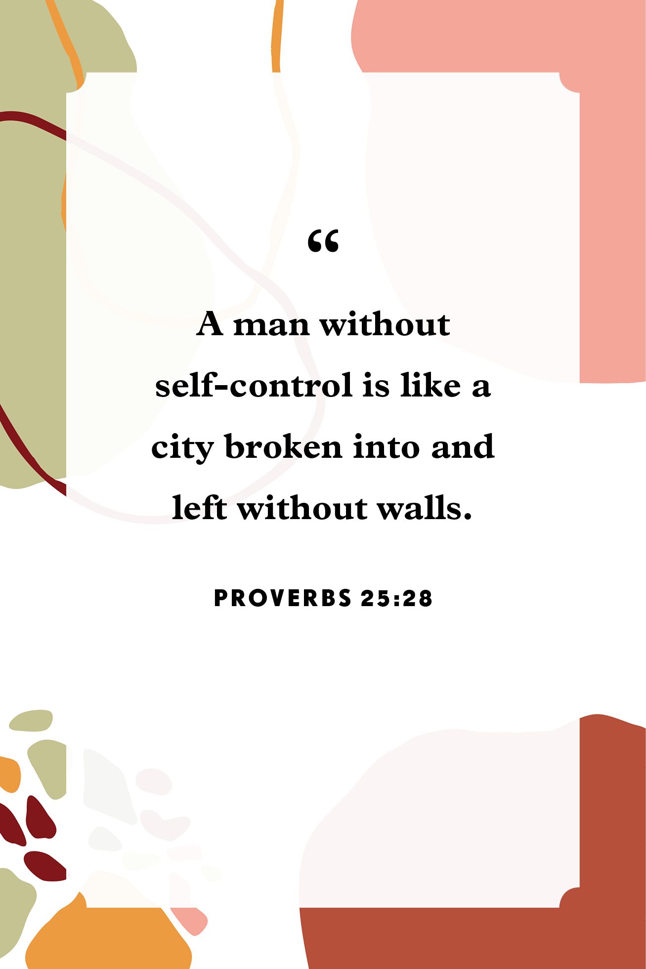 self control quotes bible