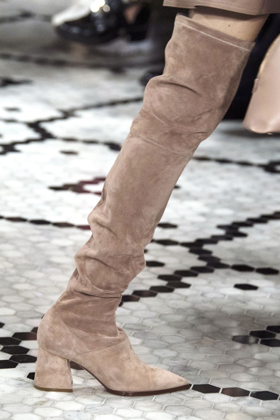 Footwear, Shoe, Leg, Fashion, Boot, Brown, Beige, Knee-high boot, Ankle, Riding boot, 