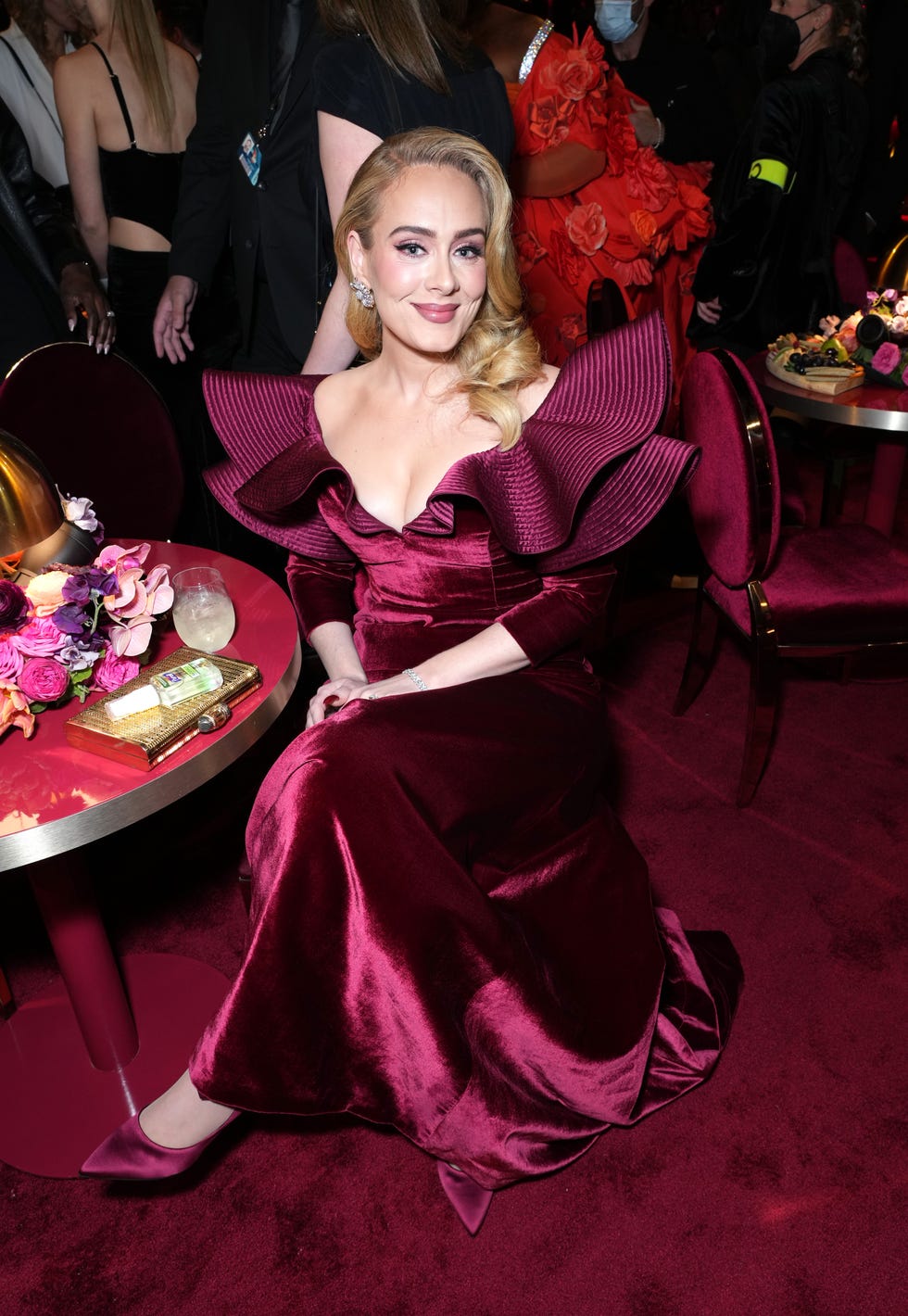 los angeles, california february 05 adele attends the 65th grammy awards at cryptocom arena on february 05, 2023 in los angeles, california photo by kevin mazurgetty images for the recording academy