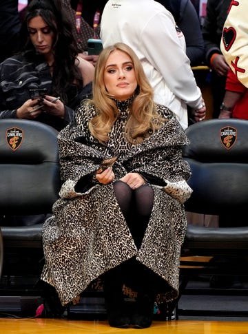 cleveland, ohio february 20 adele attends the 2022 nba all star game at rocket mortgage fieldhouse on february 20, 2022 in cleveland, ohio note to user user expressly acknowledges and agrees that, by downloading and or using this photograph, user is consenting to the terms and conditions of the getty images license agreement photo by kevin mazurgetty images
