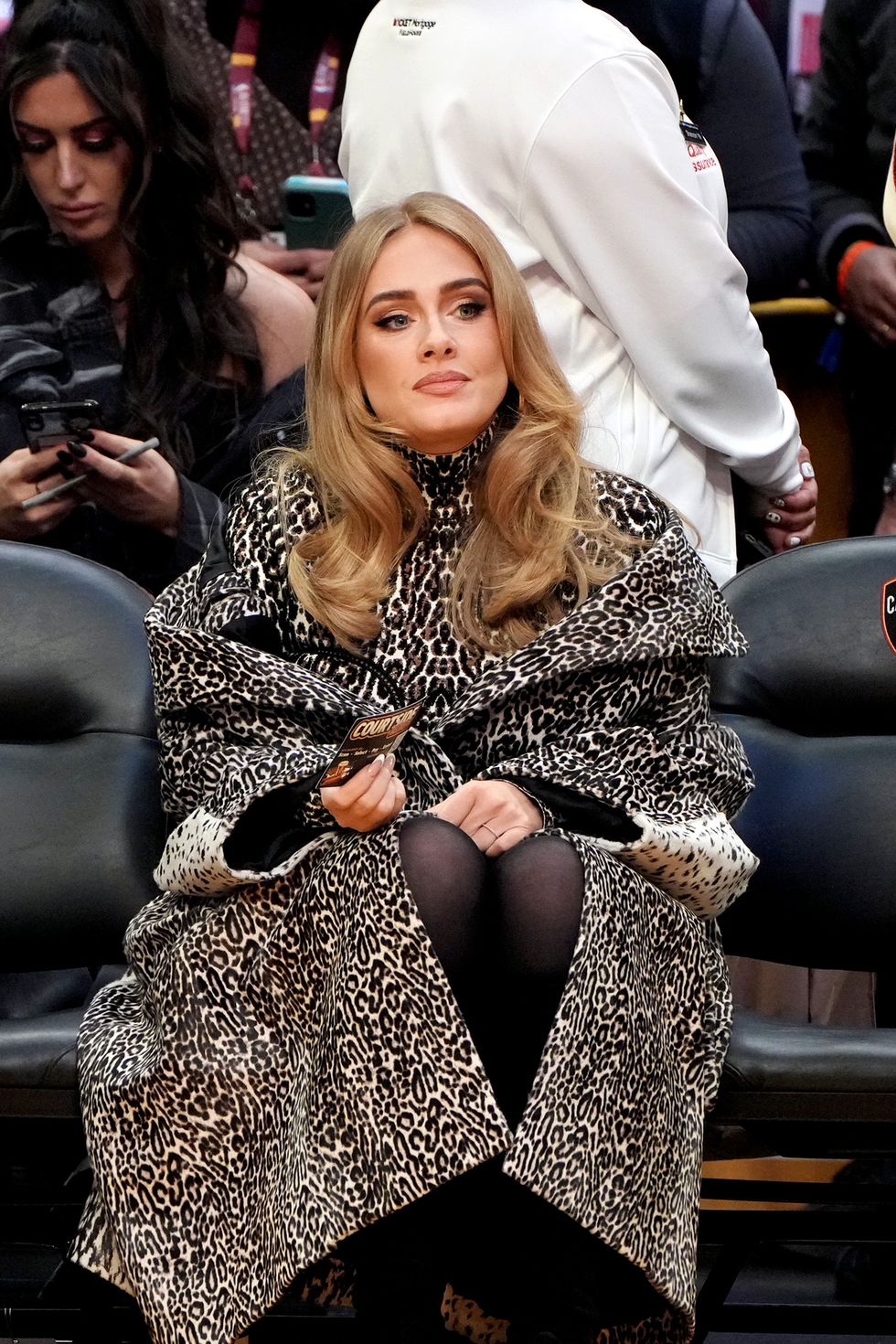 Dolce & Gabbana stars & leopard print dress detail