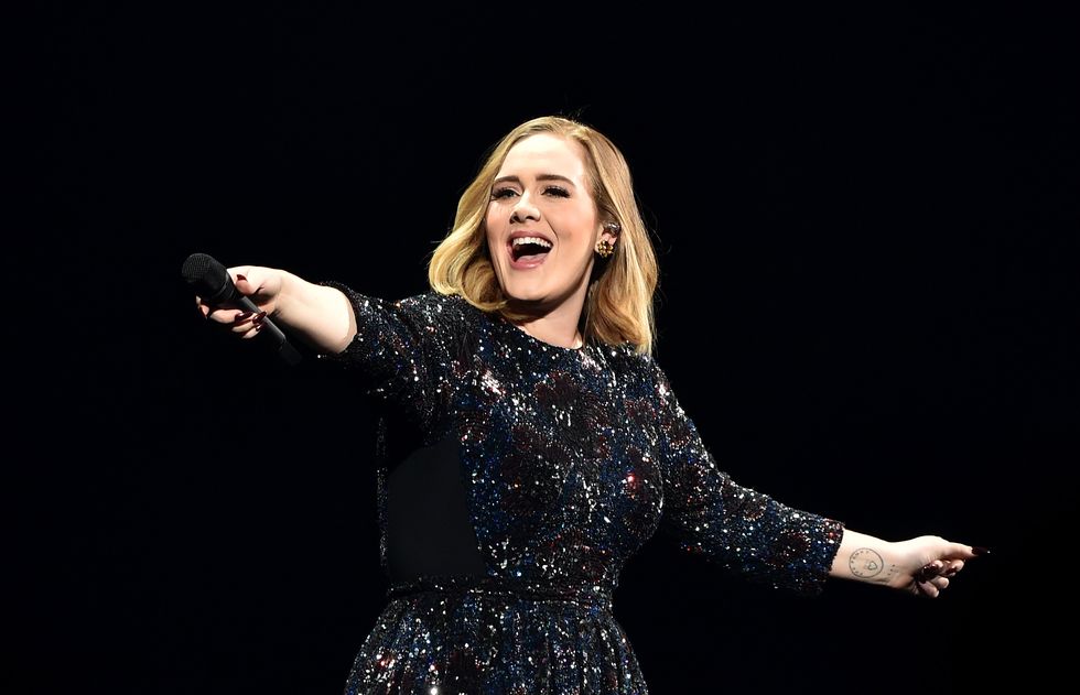 Adele Performs At The Genting Arena
