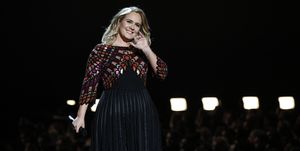 Adele op het podium