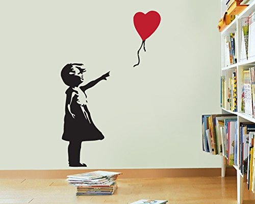 Vinilo pared: Banksy