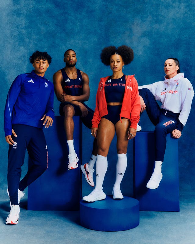 Adidas unveils official Team GB kit for 2025 Paris Olympics