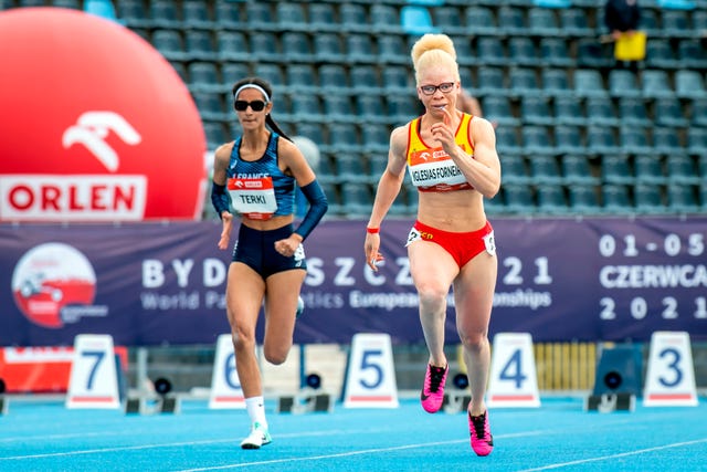 adiaratou iglesias gana dos oros en el europeo de atletismo paralimpico