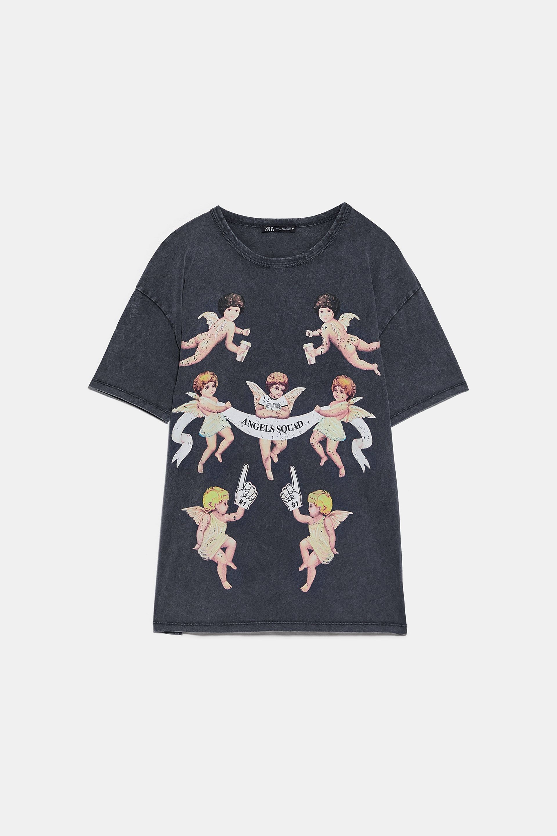 Camiseta angeles online zara