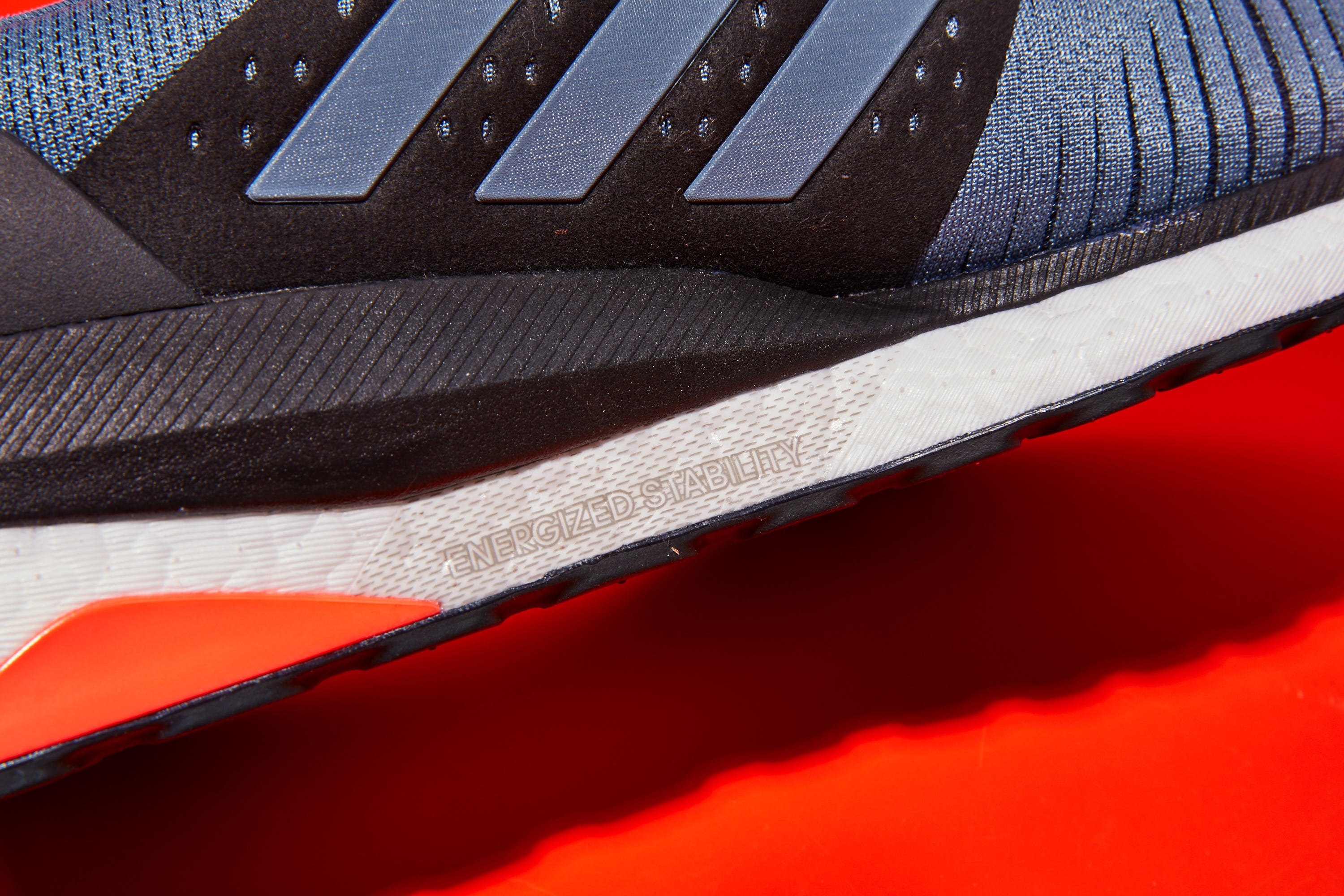 Red, Orange, Footwear, Carmine, Material property, Shoe, Textile, Pattern, 