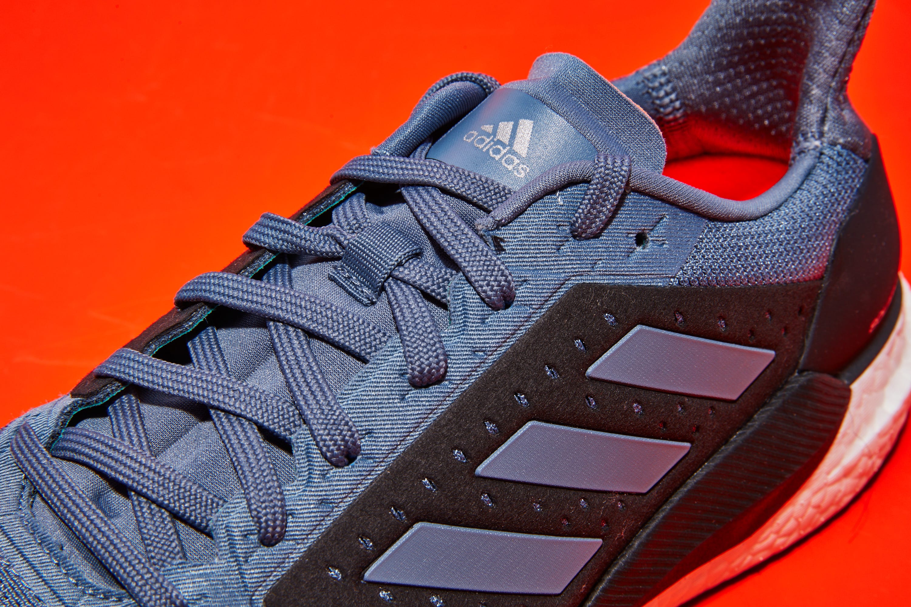 Footwear, Shoe, Running shoe, White, Red, Orange, Walking shoe, Sportswear, Outdoor shoe, Sneakers, 