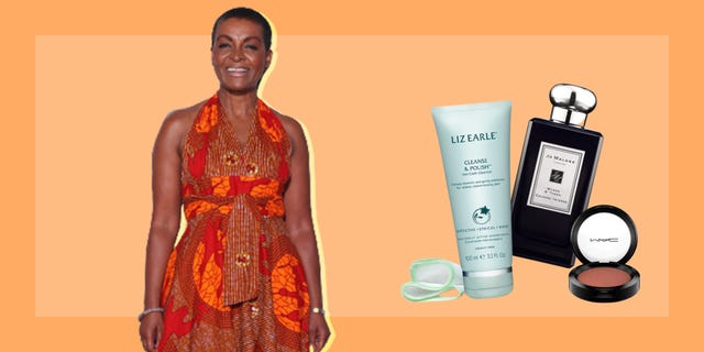 adjoa andoh beauty routine