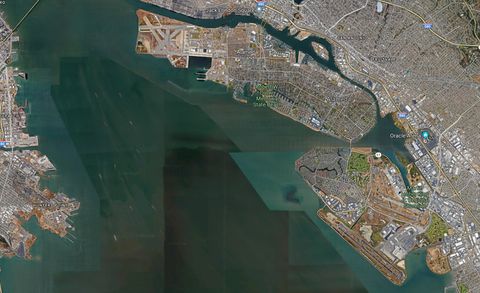 Map, Urban design, Aerial photography, Island, Estuary, Artificial island, World, 