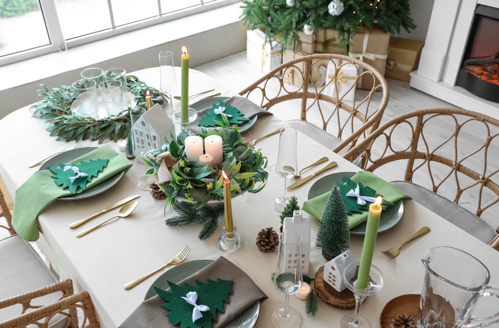 christmas table decor ideas