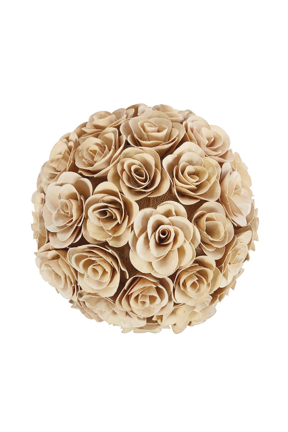 adorno bola de mini flores hechas a mano, höstmys