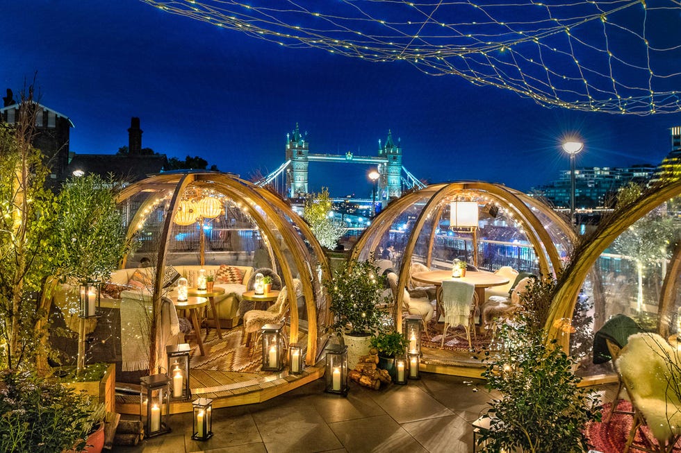 Coppa igloos - best winter terraces