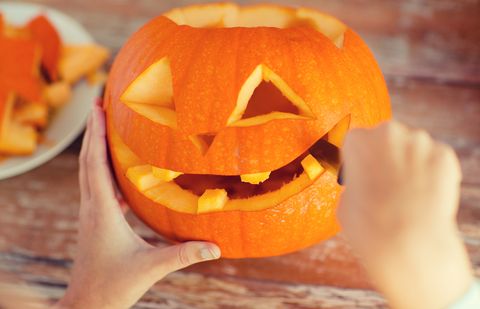adult halloween party ideas pumpkin carving