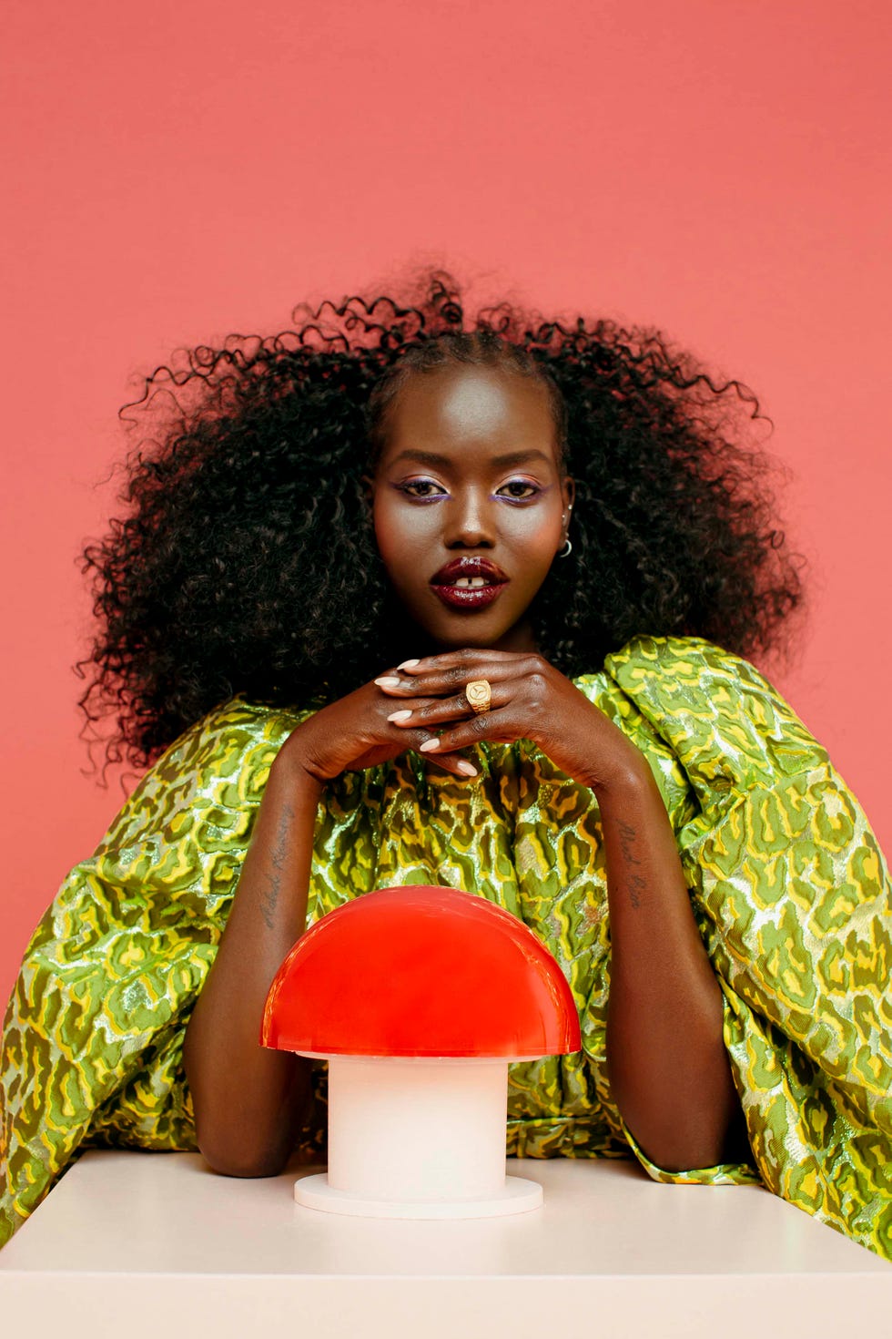 Adut Akech On Finding Positivity During This Challenging Year