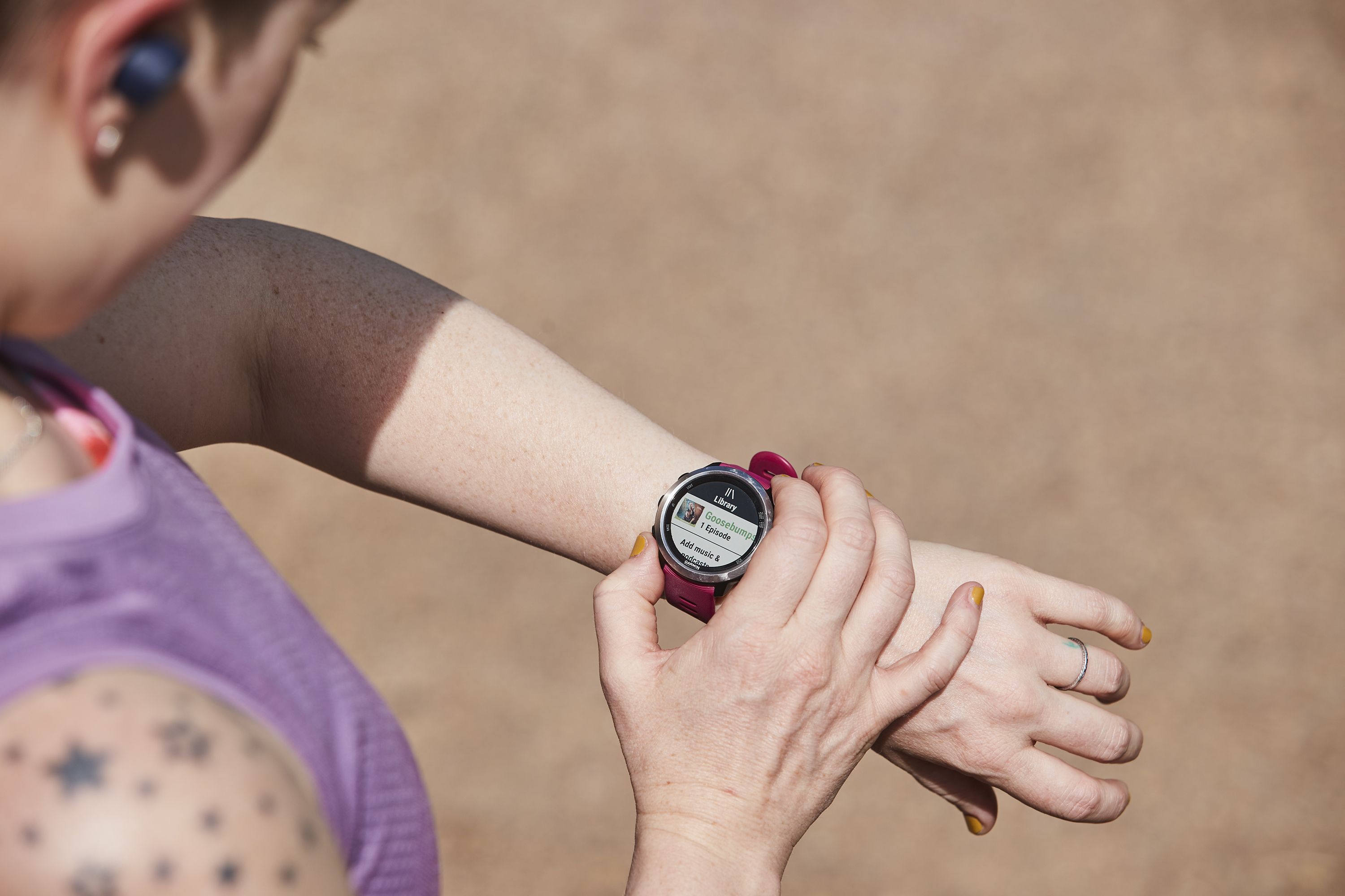 Galaxy watch shop gps running