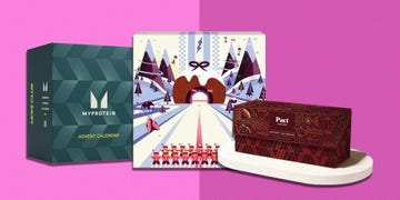 three wellness themed advent calenders