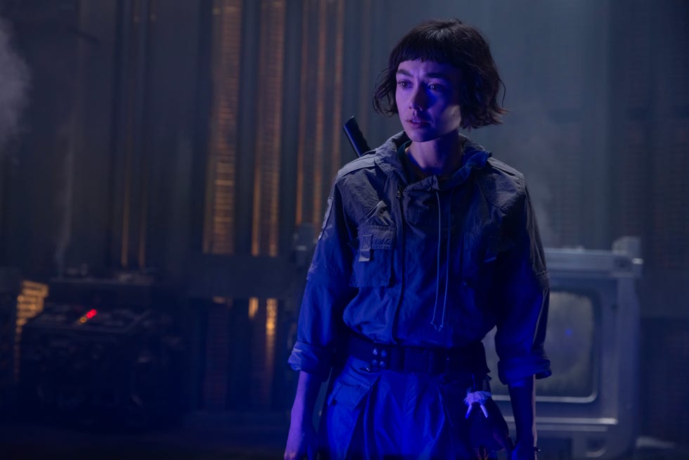 fx's alien: earth "mr. october" season 1, episode 2 (airs tues, august 12) pictured: sydney chandler as wendy. cr: patrick brown/fx