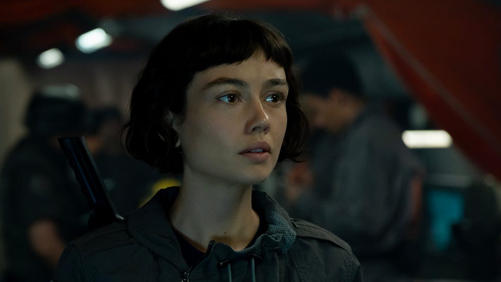 fx's alien: earth "mr. october" season 1, episode 2 (airs tues, august 12) pictured: sydney chandler as wendy. cr: patrick brown/fx