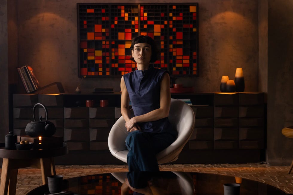 fx's alien: aarde afgebeeld: Sydney Chandler als Wendy. CR: Patrick Brown/fx