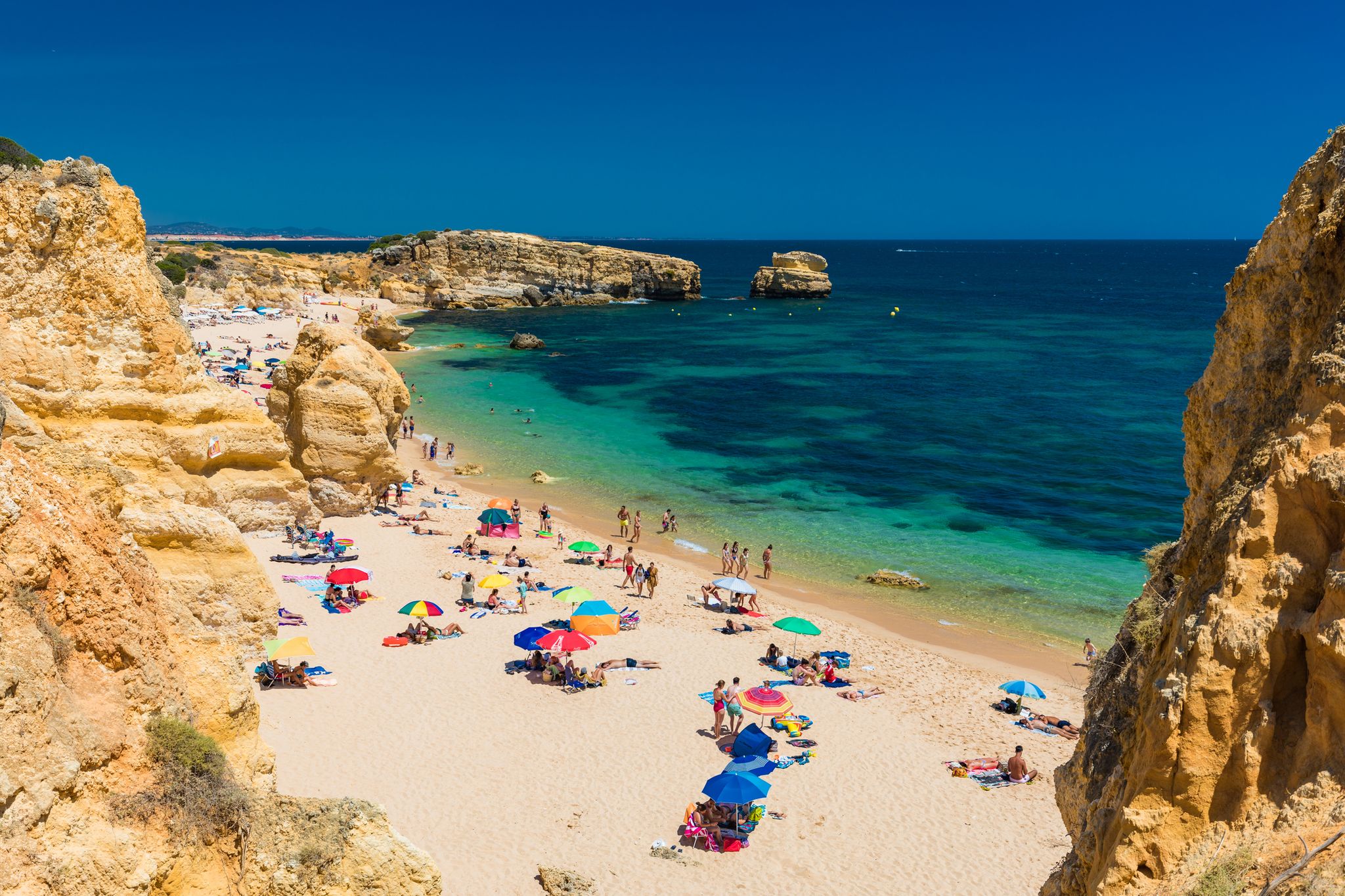praia dos paradinha algarve