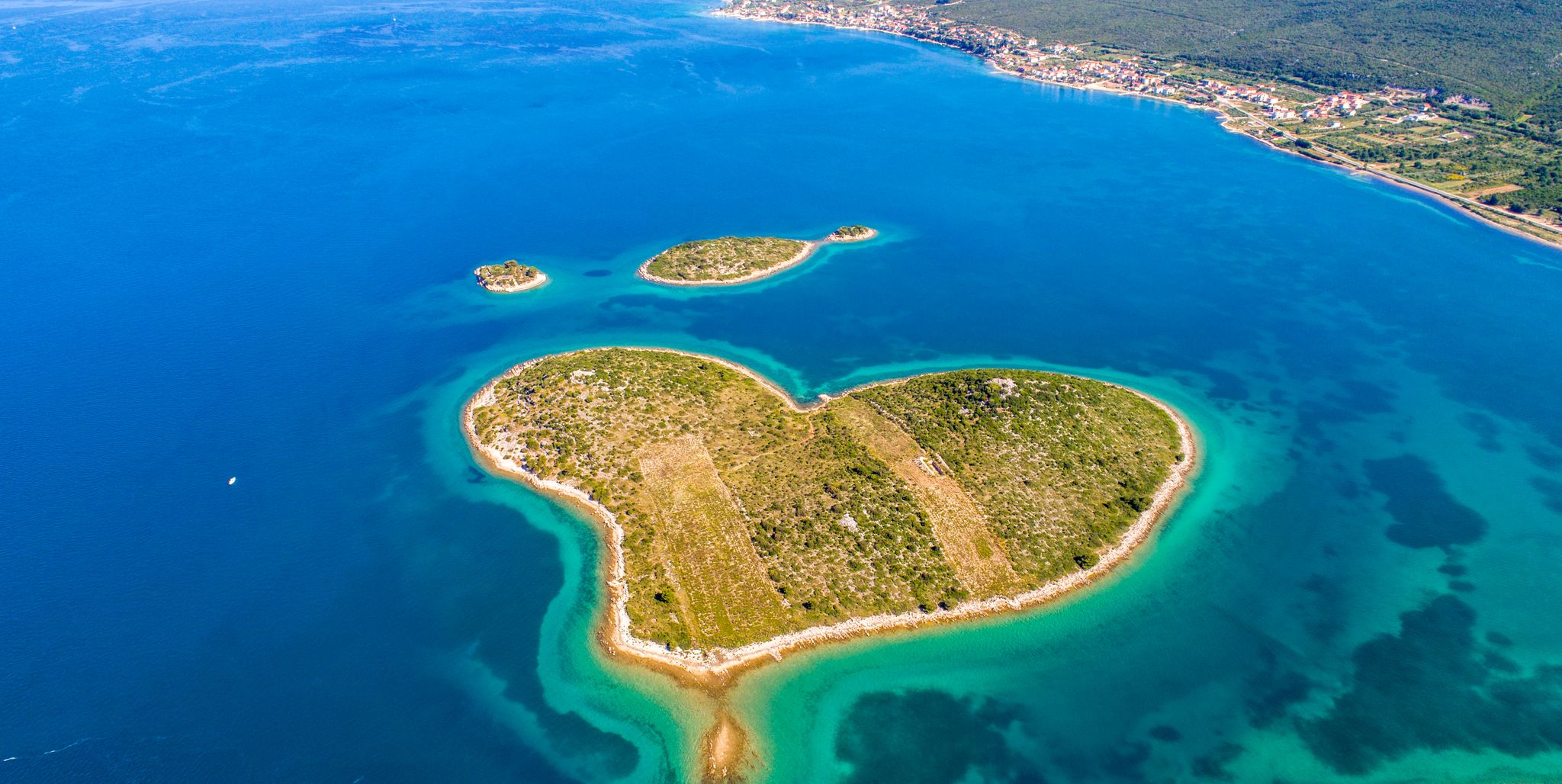het hartvormige eiland ﻿galešnjak