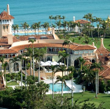 aerial view of mar a lago, the oceanfront estate of billiona