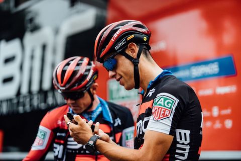 Richie Porte and Simon Gerrans Wearing the Giro Aether