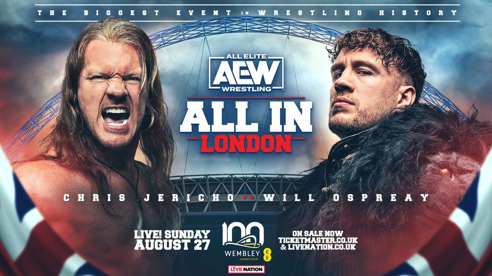aew all in wembley chris jericho vs will ospreay