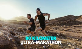 16-weken schema voor een 80 km ultramarathon