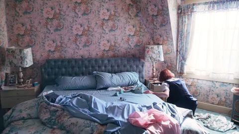 ﻿mr and mrs wheatley's bedroom in ﻿the queen's gambit