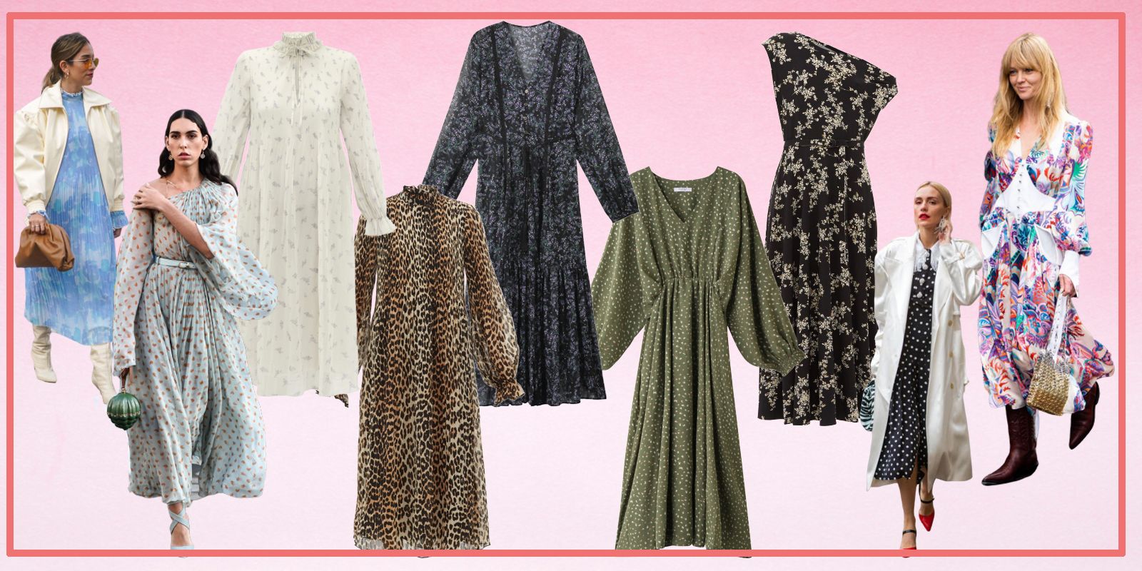 SLY | BOTANICAL PRINT ロングワンピース (ワンピース(ロング