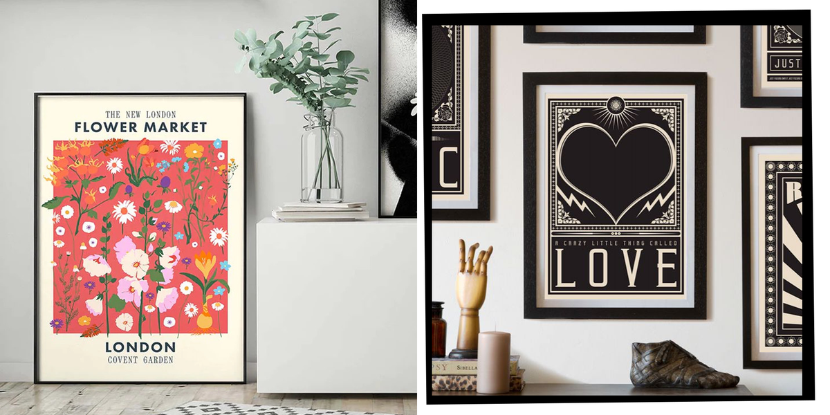 28 Affordable Art Prints To Brighten Up Your Living Room