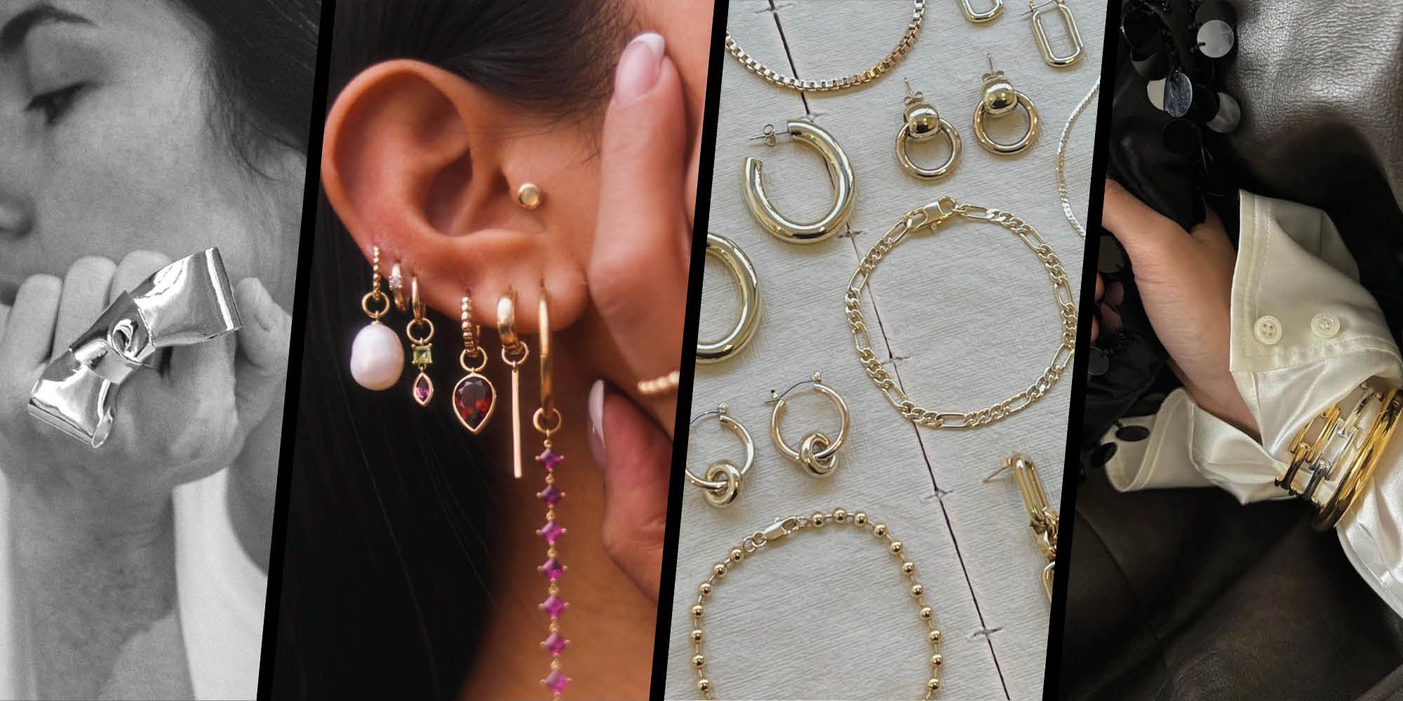 Korea's Best Selling Fashion Jewelry Simple Cross-Cut Copper Inlaid Zircon  Earrings Temperament Women's Daily All-Match Earring - AliExpress