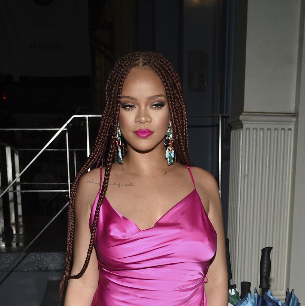 singer and fashion entrepreneur rihanna appears at a fenty pop up store at the webster on tuesday, june 18, 2019, in new york photo by evan agostiniinvisionap