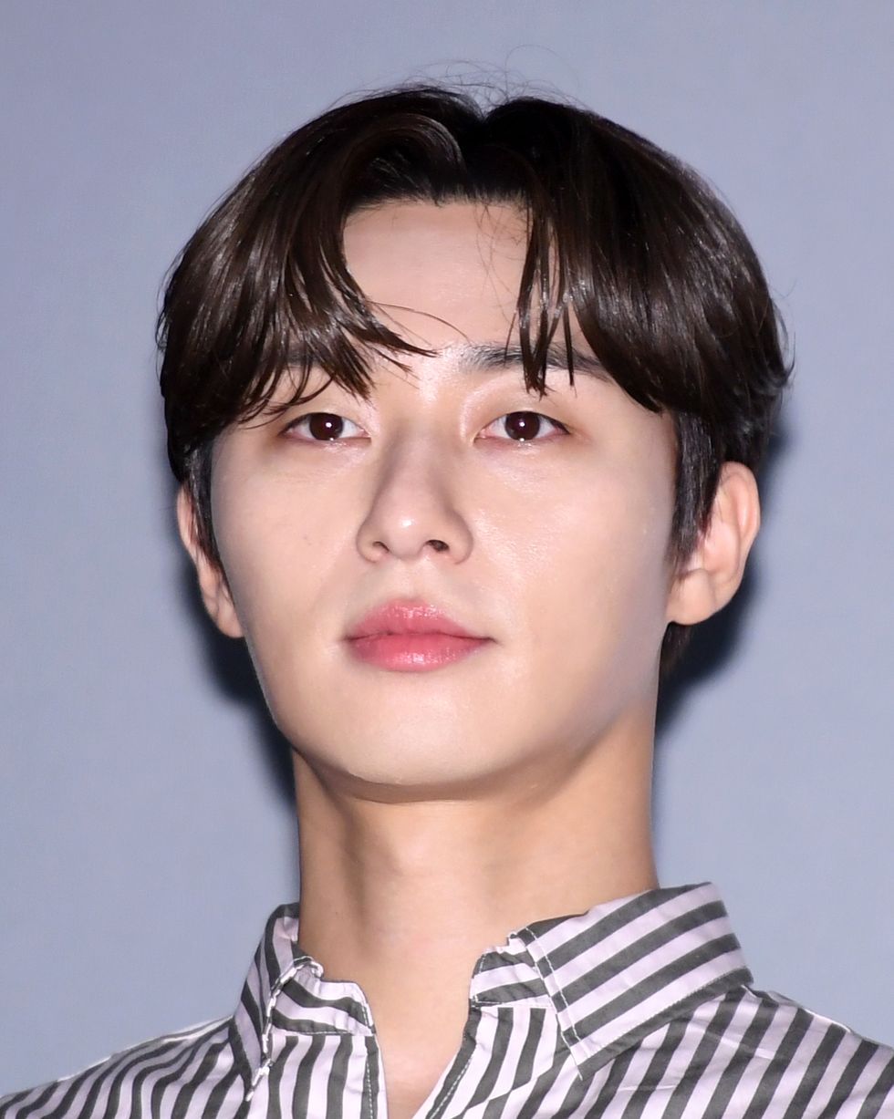 park seo joon poses for pictures during a stage event of 'the divine fury' at the cgv wangsimni on august 2nd in seoul, south korea photoosen