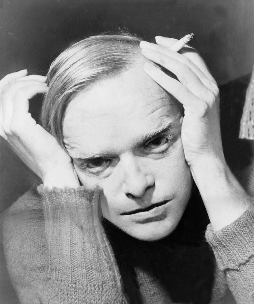 truman capote 1924 1984, southern american novelist and playwright, author of breakfast at tiffanys, and the journalistic novel, in cold blood, 1959