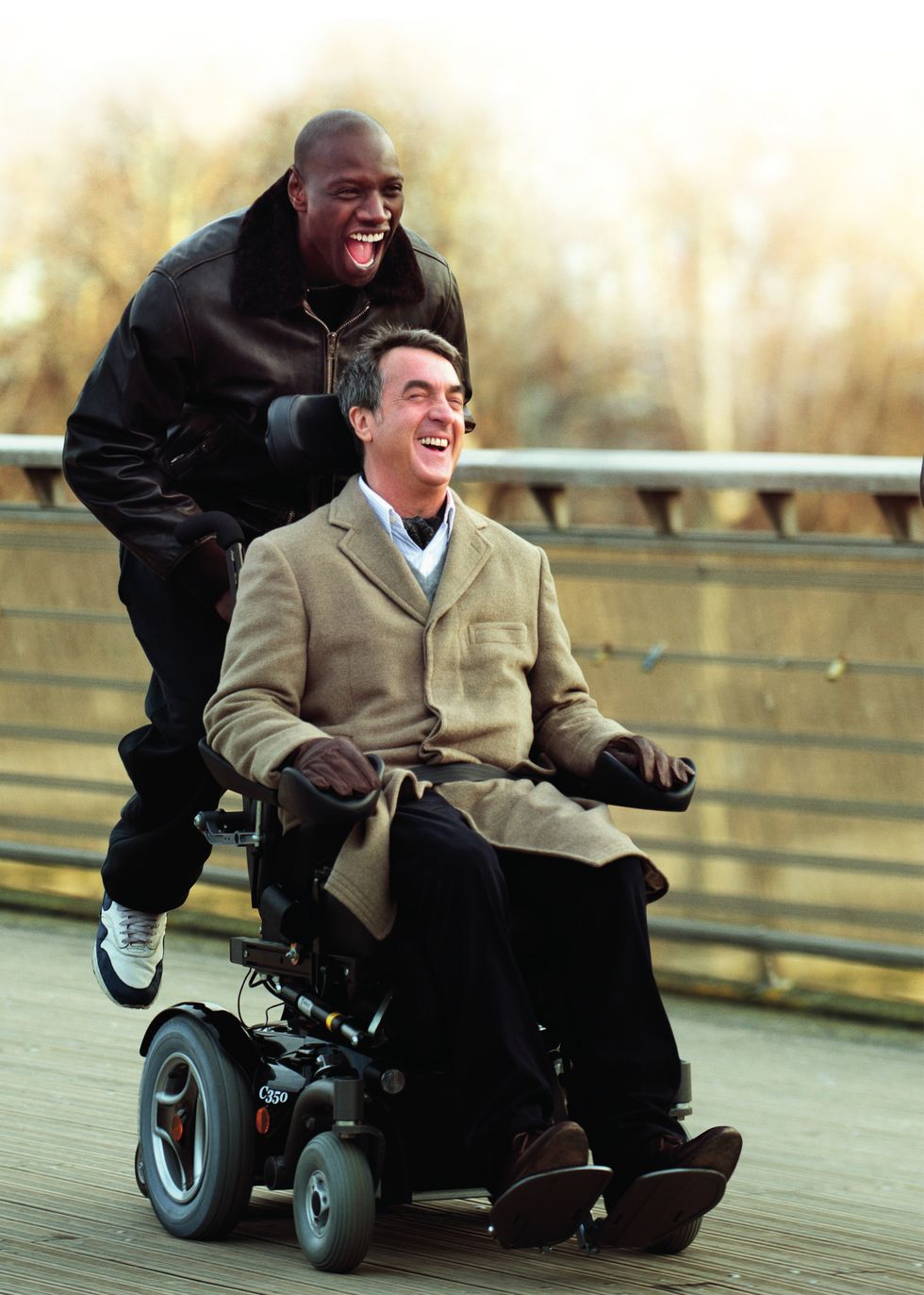 the intouchables 2011 frenchdirected by olivier nakache, eric toledano shown from left omar sy, françois cluzet