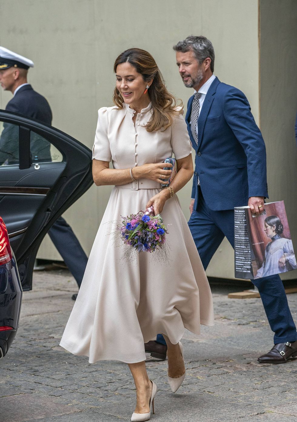 queen margrethe, crown prince frederik and crown princess mary attend the exhibition “the faces of the queen” at frederiksborg castle museum of national history hilleroed, june 16, 2020 photo kaspar wenstrup aller foto video 16 jun 2020 pictured crown princess mary, crown prince frederik photo credit kaspar wenstrupallermega themegaagencycom 1 888 505 6342