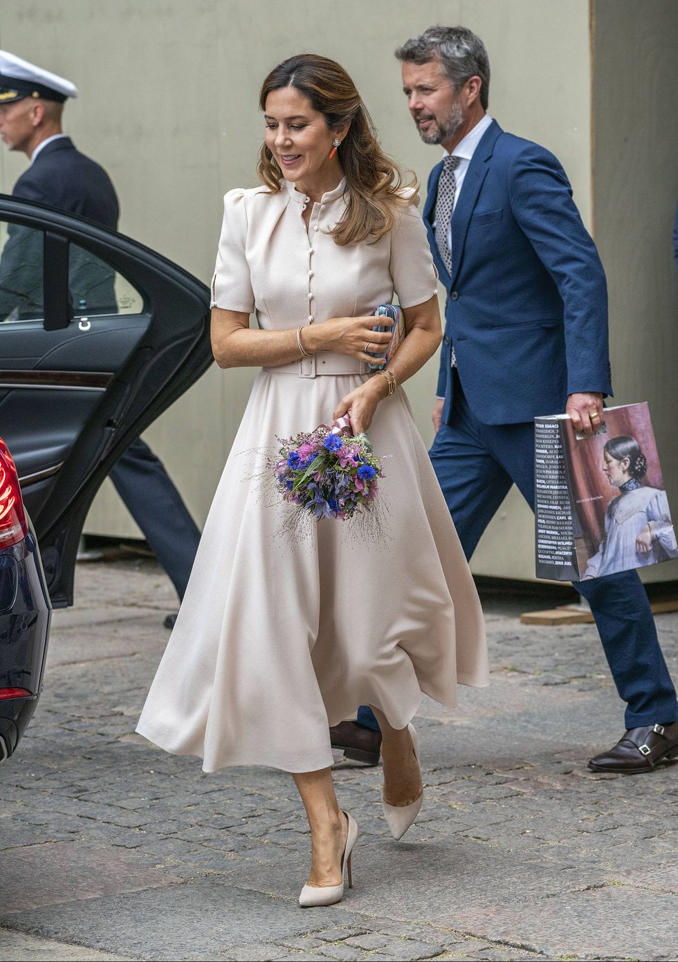 queen margrethe, crown prince frederik and crown princess mary attend the exhibition “the faces of the queen” at frederiksborg castle museum of national history hilleroed, june 16, 2020 photo kaspar wenstrup aller foto video 16 jun 2020 pictured crown princess mary, crown prince frederik photo credit kaspar wenstrupallermega themegaagencycom 1 888 505 6342