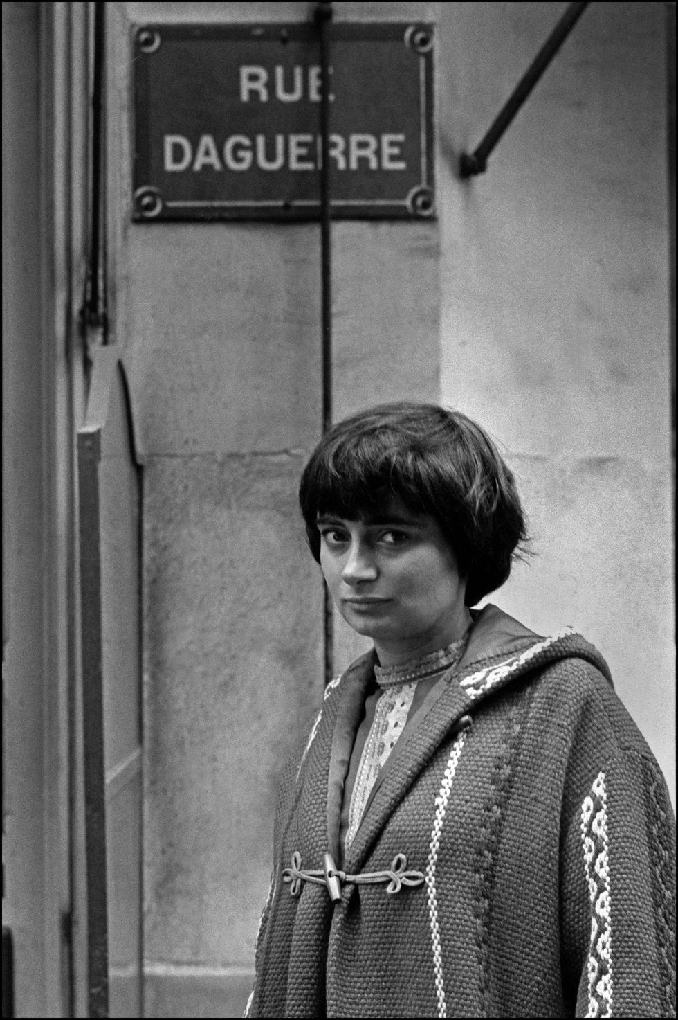 france  paris  agnes varda, french film director and professeur at the european graduate school on the rue daguerre  1963