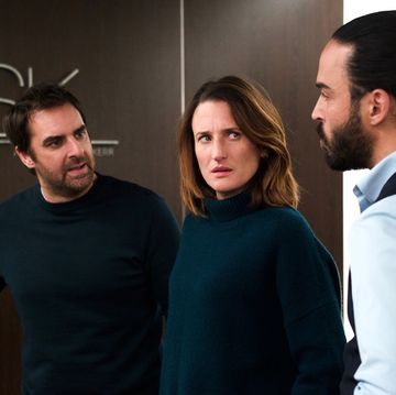 call my agent, aka dix pour cent, from left gregory montel, camille cottin, assad bouab, season 4, aired in the us on jan 21, 2021 photo netflixfrance 2  courtesy everett collection