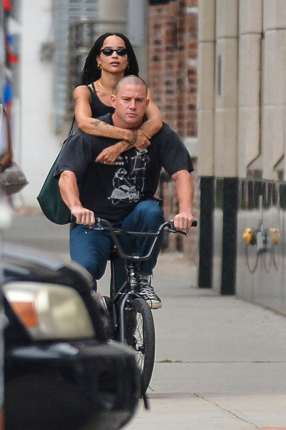 08182021 premium exclusive channing tatum and zoe kravitz are spotted together for the first time in new york city the rumored couple continue to fuel dating rumors as they were spotted on a walk together in the east village, and on a bmx bike ride where zoe wrapped her arms around tatumsalestheimagedirectcom please bylinetheimagedirectcomexclusive please email salestheimagedirectcom for fees before use