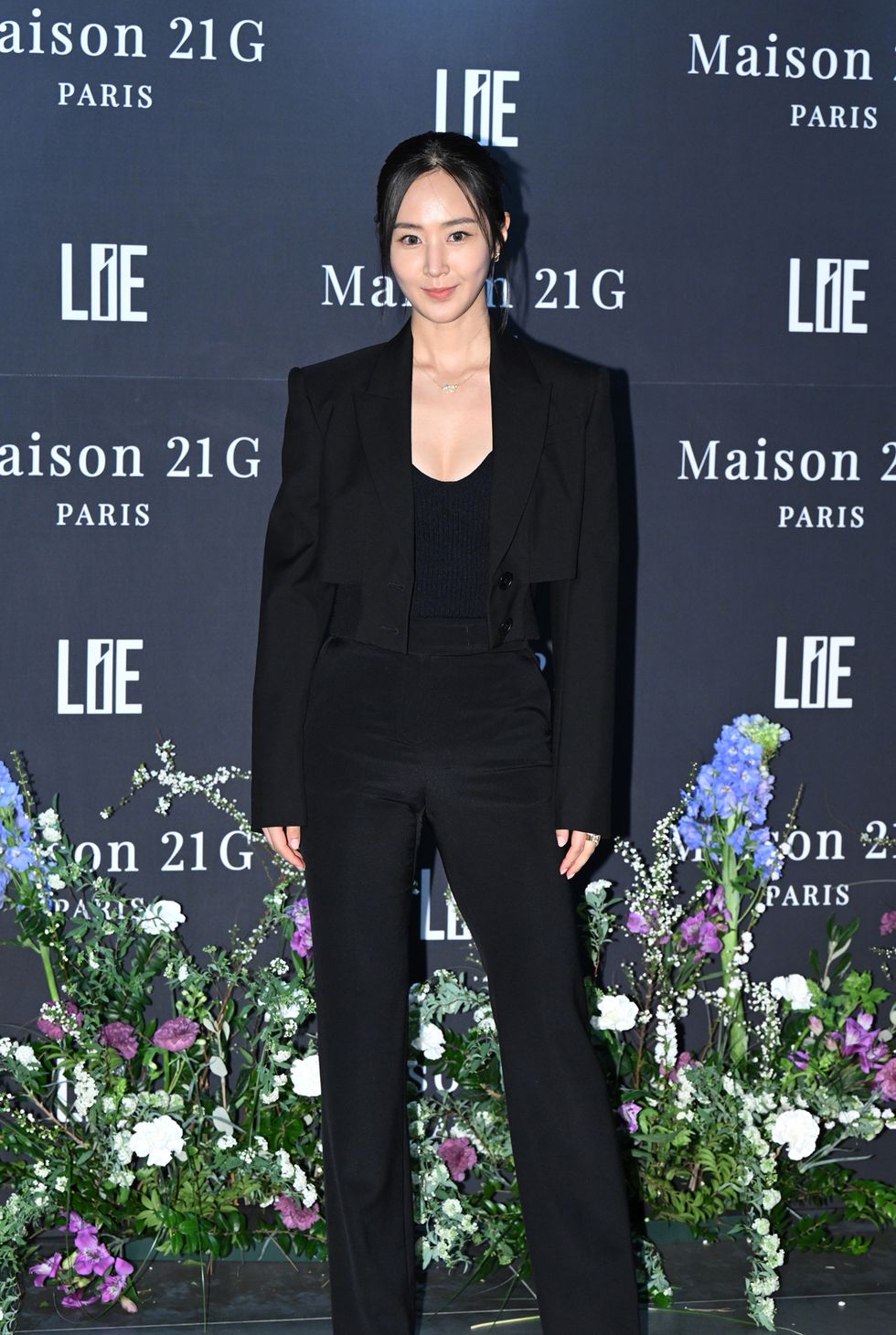 yuri of snsd attends the maison 21g photocall event at chungdam square on march 24th in seoul, south korea photoosen