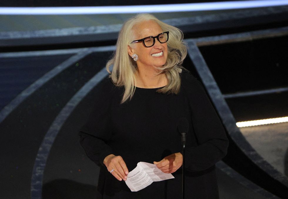 jane campion accepts the oscar for best director for the power of the dog at the 94th academy awards in hollywood, los angeles, california, us, march 27, 2022 reutersbrian snyder     tpx images of the day