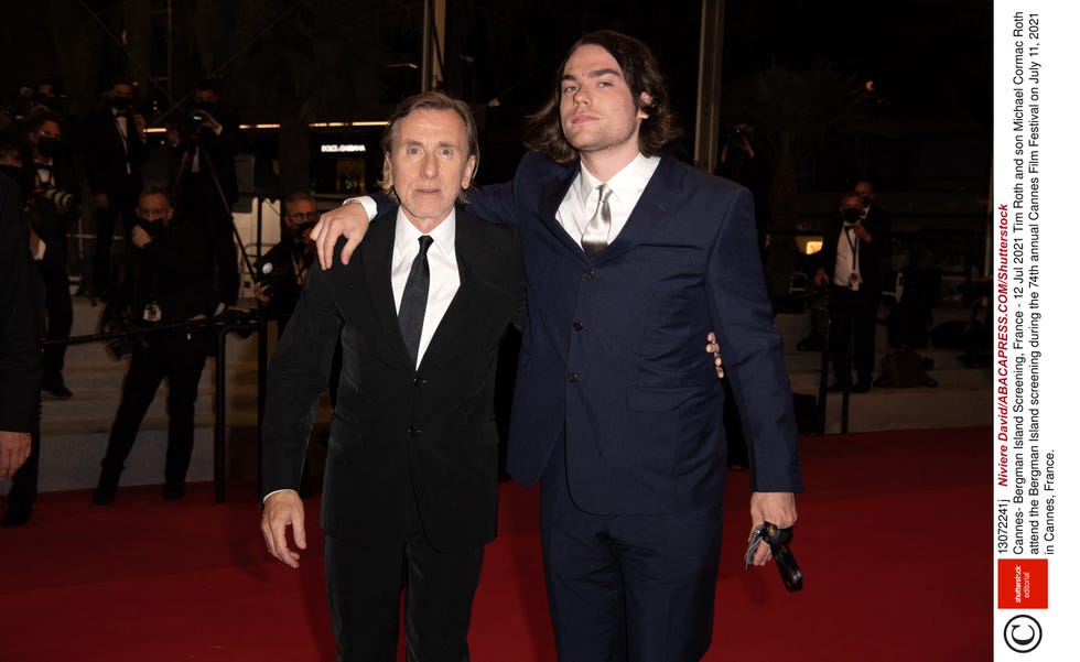 mandatory credit photo by niviere davidabacapresscomshutterstock 13072241j
tim roth and son michael cormac roth attend the bergman island screening during the 74th annual cannes film festival on july 11, 2021 in cannes, france
cannes  bergman island screening, france   12 jul 2021