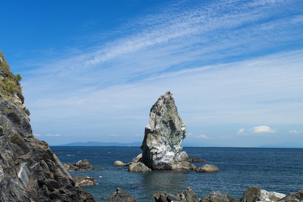 淡路島　上立神岩　パワースポット