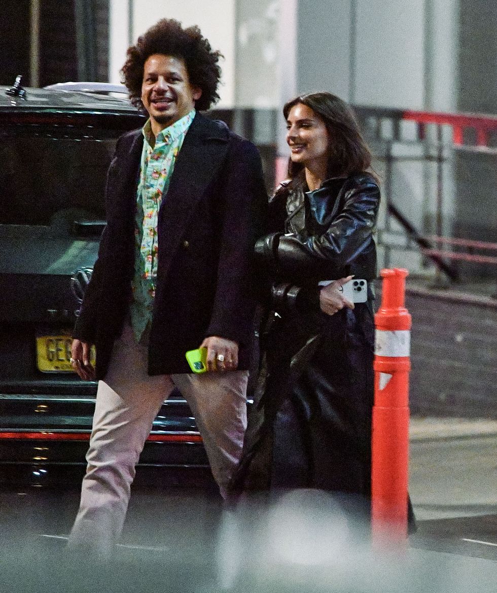 01072023 premium exclusive emily ratajkowski and eric andre keep close during a date night in new york city the duo were seen walking with their arms around each other as emily stunned in a sheer dress the pair stopped by a japanese restaurant, followed by a trip to a bar the 31 year old model has been active on the dating front with pete davidson, dj orazio rispo, and artist jack greer after her split from sebastian bear mcclardsalestheimagedirectcom please bylinetheimagedirectcomexclusive please email salestheimagedirectcom for fees before use